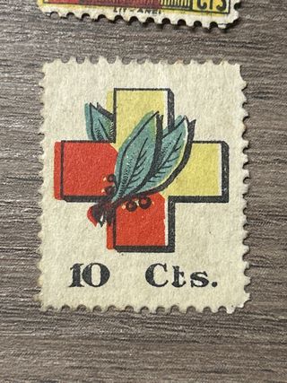 Lote 5 sellos Guerra Civil Bando Nacional