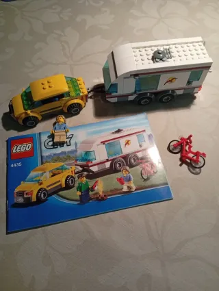 Lego City Coche y Caravana 4435