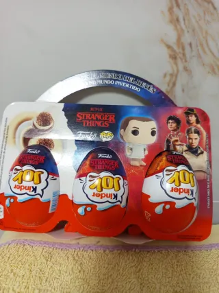 Pack Kinder Huevos Stranger Things Funko