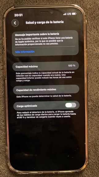 iPhone 12 Pro Max Gris/Plata