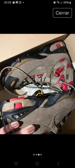 Botas de montaña Asolo marrones