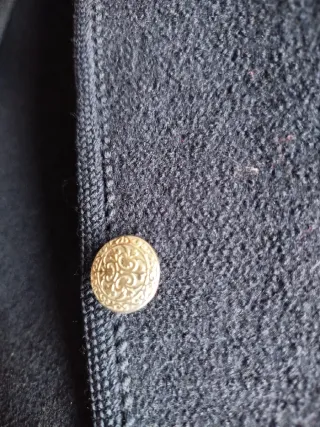 Loden. Chaqueta vintage Wiener Loden Lana Azul . T