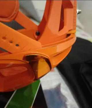 Fijaciones Snowboard Salomon Rhythin Naranja