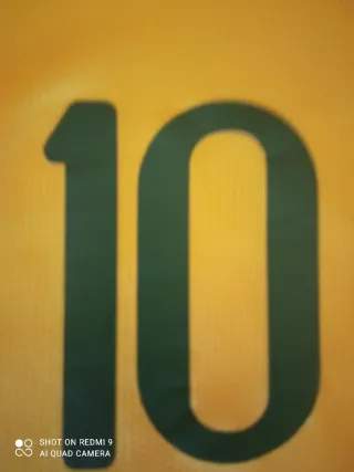 Camiseta de fútbol Brasil Ronaldinho 10