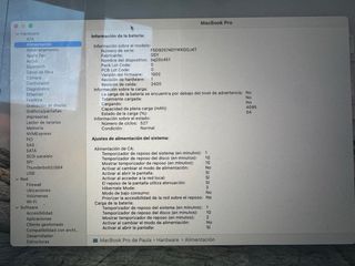 MacBook Pro 2019 Apple Plata/Gris Espacial