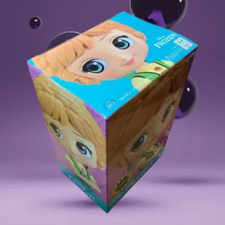 Figura Qposket Disney: Anna Frozen Fever Design
