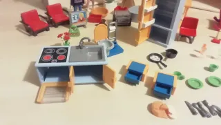 Casa giochi in plastica Playmobil