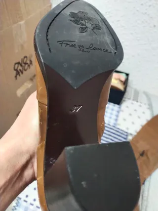 Botas de cuero marrones