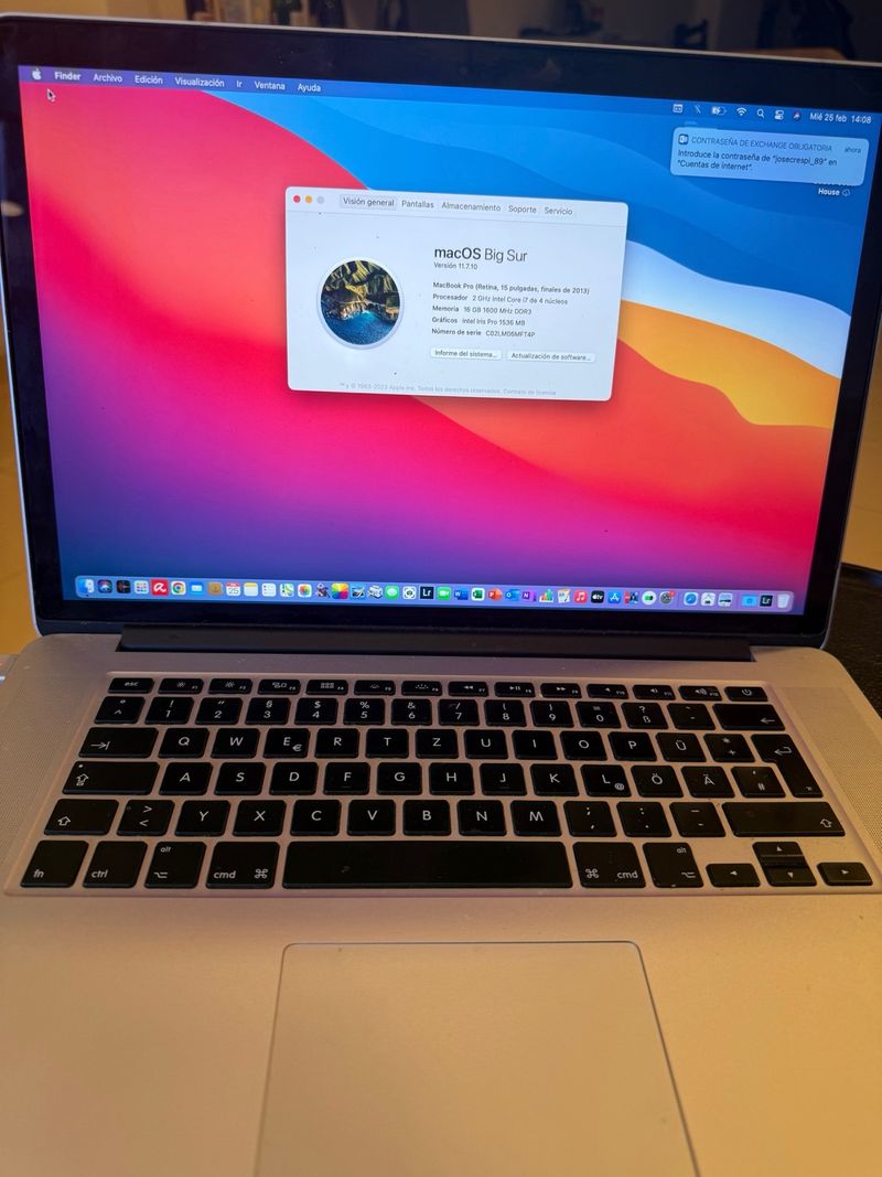 MacBook Pro Retina 15 (2013) i7 16GB