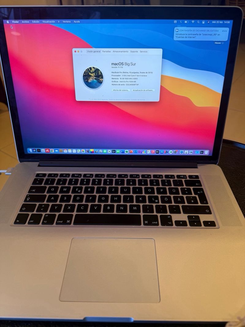 MacBook Pro Retina 15 (2013) i7 16GB afbeelding 3