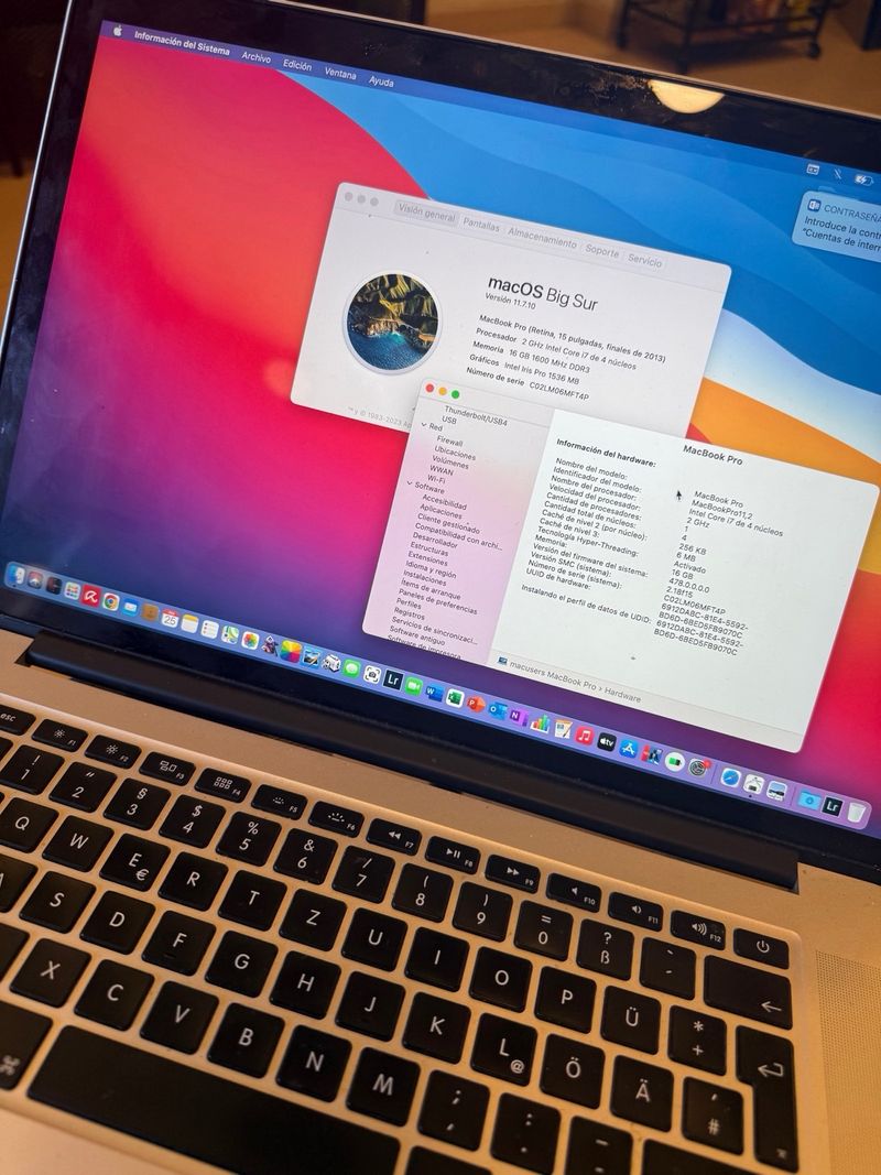 MacBook Pro Retina 15 (2013) i7 16GB afbeelding 5