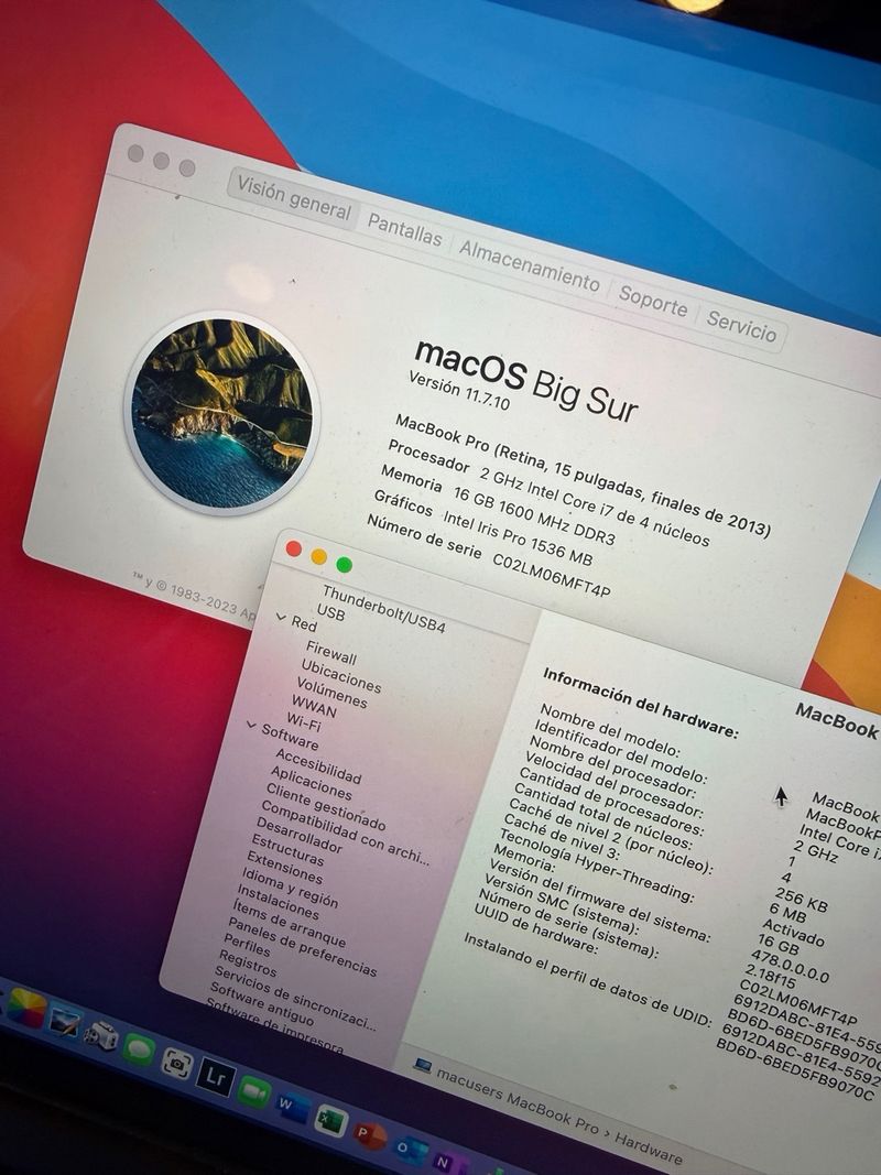 MacBook Pro Retina 15 (2013) i7 16GB afbeelding 6