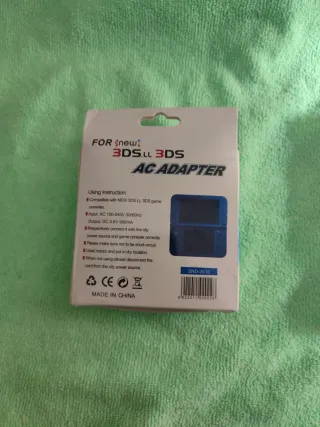 Cargador AC Nintendo 3DS LL
