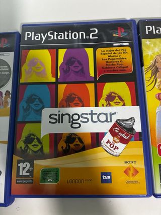 Lote 3 Juegos SingStar PS2