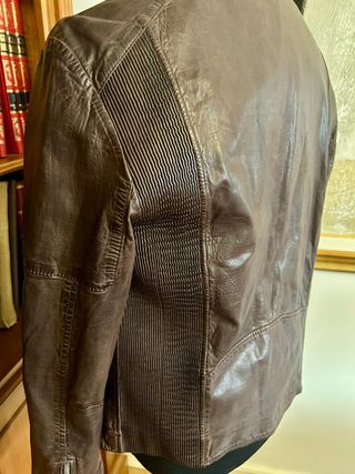 Giacca in pelle "The Jack Leather" biker jacket M