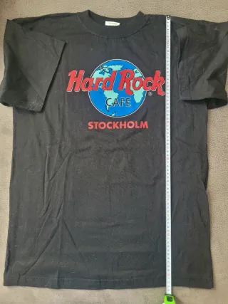 Camiseta Hard Rock Cafe Stockholm Negra