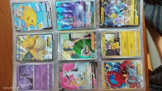 Lote Cartas Pokémon Charizard, Mew, Reshiram, Arce
