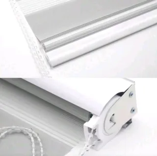 Estor enrollable día y noche blanco