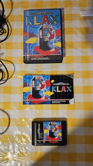 Sega Mega Drive II + 2 mandos + KLAX