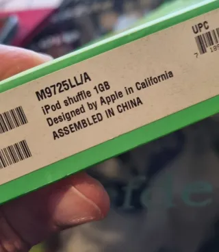 iPod Shuffle 1GB con caja