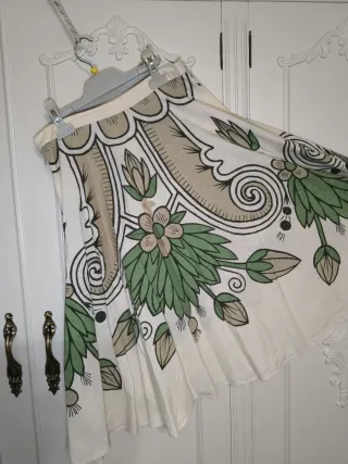 Falda boho estampada talla L