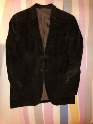 Chaqueta Pana Marrón Talla 52