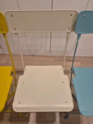 3 Sedie Pieghevoli IKEA SALTHOLMEN