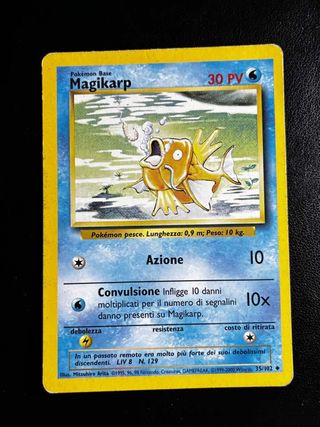 Magikarp e Gyarados Base Set