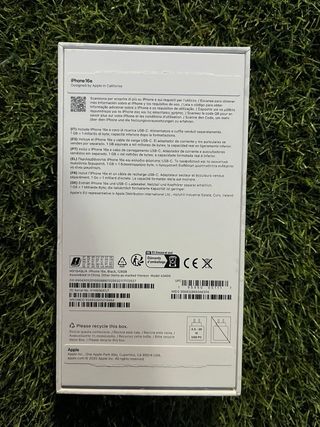 iPhone 16e Negro Nuevo Sin Usar