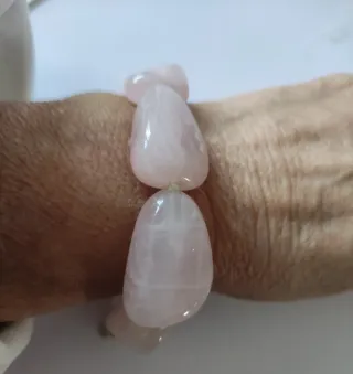 Pulsera piedras naturales y plata