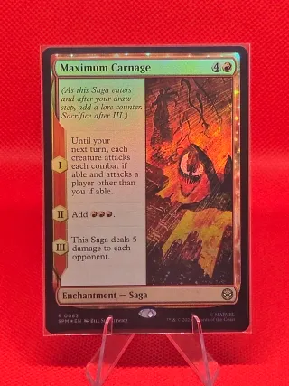 MTG SPM Maximum Carnage Rara Foil Nueva