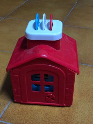 3 Cerditos y Lobo Casitas Juguete