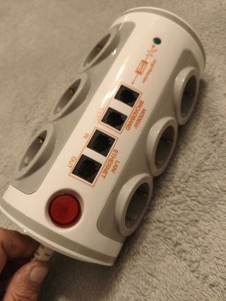 Toma corriente mural Hongyi GES-055 multisocket