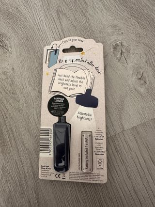 Lampada da lettura per libri