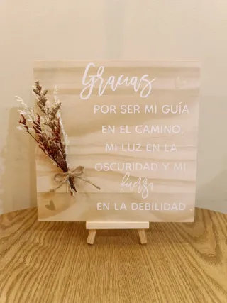 Regalo Día del Padre - Madera Personalizado