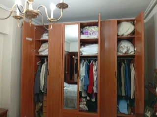 Armario madera 220x240cm con espejos