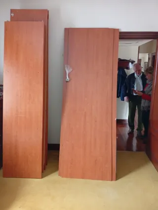 Armario madera 220x240cm con espejos