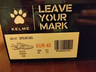 Botas de fútbol hombre talla 42