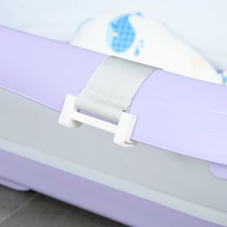 Bañera Bebé Plegable con Cojín Reductor Bebé