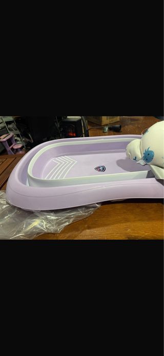 Bañera Bebé Plegable con Cojín Reductor Bebé