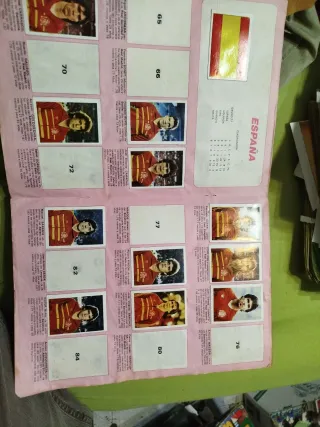 EUROCOPA 1984 Álbum Cromos incompleto