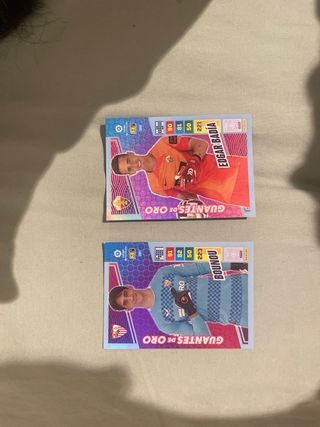 Panini Guantes de Oro Edgar Badía y Bounou