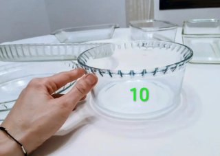 3 Bandejas de vidrio Pyrex para horno - A escoger