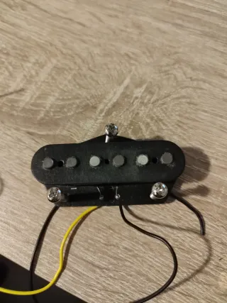 Pastilla y puente Telecaster