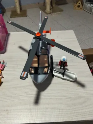 Playmobil Helicóptero de Rescate