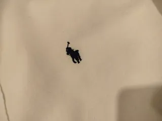 Camisa Polo Ralph Lauren Blanca Talla 18 - 20