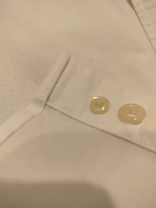 Camisa Polo Ralph Lauren Blanca Talla 18 - 20