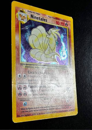 Carte Pokémon Vulpix e Ninetales