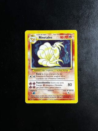 Carte Pokémon Vulpix e Ninetales