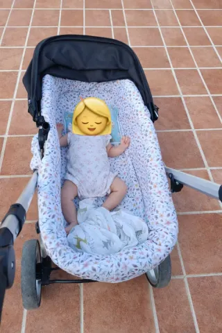 Saco/Capazo Bebé Universal Flores